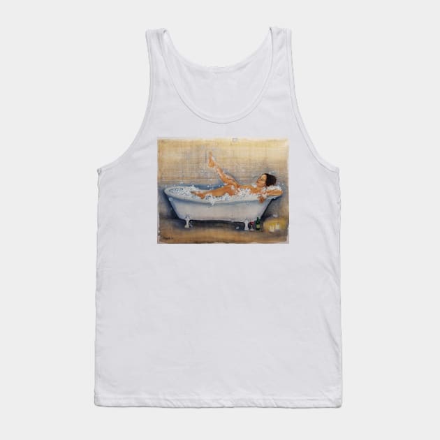 Magic of a hot bath Tank Top by Kunstner74